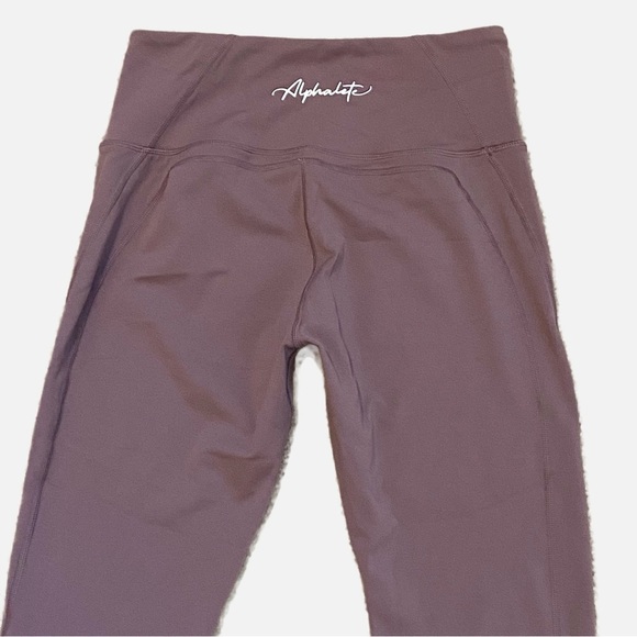 Alphalete Pulse Surge Leggings Passive Purple Size Medium - Picture 7 of 12